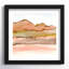 «Desertscape IV» par Chris Paschke - peinture encadrée-2026668615-2026668614