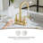 NO 2-handle Bathroom Faucet with Drain Assembly-97618760