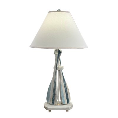 Nautical Stripe 2 Paddle Table Lamp