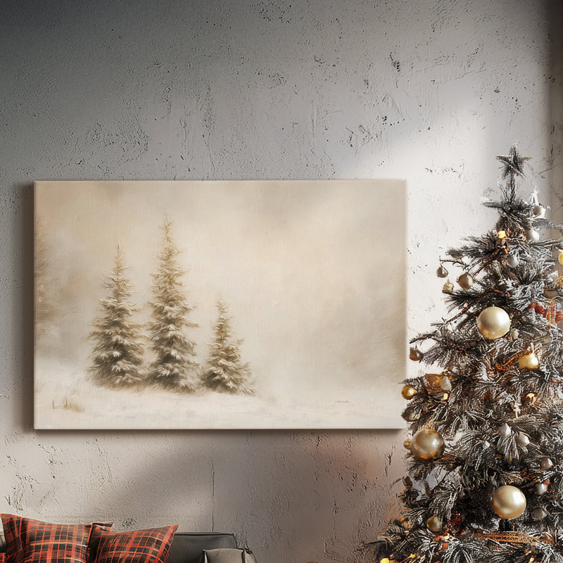 Yule of Tinsel-Gold Serenade-Gallery, toile tendue, H 12 po x l 18 po