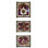 Solstice 3 Piece Stained Glass Window