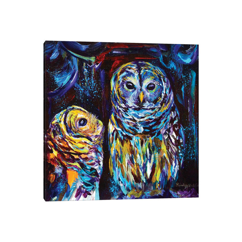Lindsey Dahl - Wrapped Canvas Painting, 45.72 cm H x 45.72 cm W x 3.175 cm D