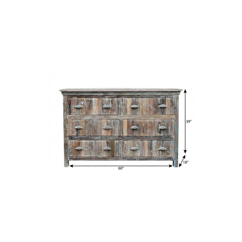 Commode double 60 po