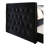 Black - Shaped Transitional Daybed With Trundle, Padded Flannelette Upholstery, Button , Nailhead Trim, Slat Kit Trundle In Style, Design,-328983885