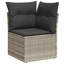  Garden Sofa Set Light Grey