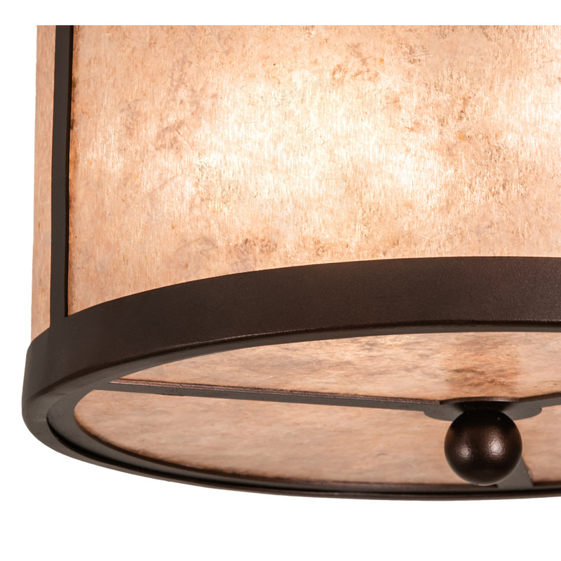 Kinnerly Mica Flush Mount