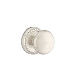 Emtek Privacy Interior Mortise Set w/ Rope Rosette & Providence Knob (LH)