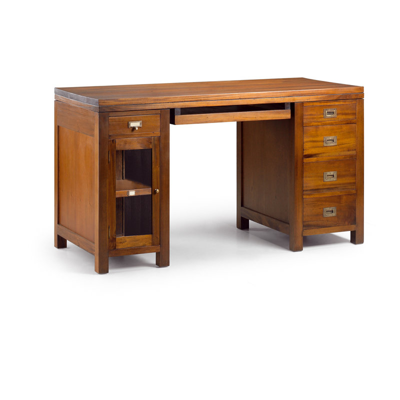 Flamingo Solid Wood Writing Desk