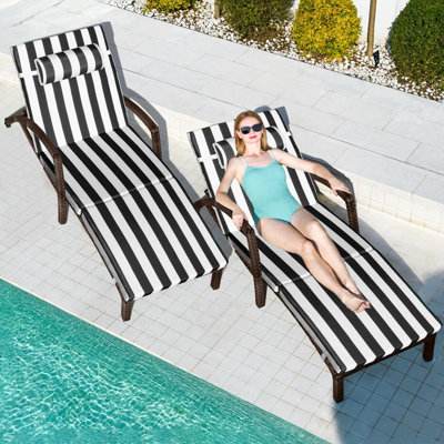 Chaise longue d'extérieur Styliani
