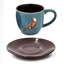 Tasse à thé et soucoupe Oaties