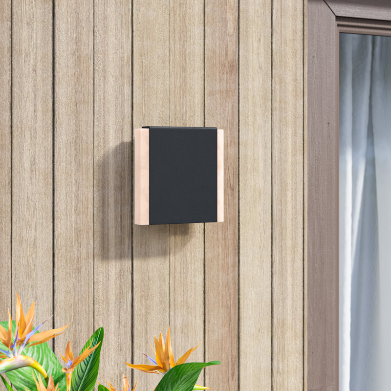 Addilynn LED Wall Light, Black