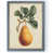 Toile avec cadre gris