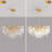 Tyvaughn 10 - Light Modern Tree Branch Gold Crystal Chandelier Luxury Gold Crystal Pendant Lighting Dimmable Tiered Chandelier 