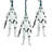 Kurt Adler Indoor/Outdoor UL 10-Light Storm Trooper Suit Light Set, 9ft