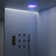 Luxury LightWave 12"High-Pressure Shower Faucet, Ceiling Mount, LED Light, Thermostatic Valve