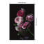 Reproduction sur toile encadrée « Bouquet floral rose foncé » de Kristy Campbell
