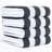 Devontia Cabana Striped Beach Towels, 30x60 inch 4 Piece Oversize Pool Towels-513421226