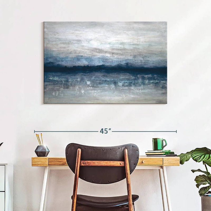 Shimmer, reproduction d'art sur toile, H 26 po x l 39 po x P 1,25 po