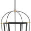 Luminaire suspendu avec chandelle 4 lumières Selby-1304870946