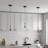 1 - Light Modern Single Dimmable Pendant Lights （Set of 3)