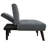 Convertible Futon Sofa Bed, 63" Sleeper Couch with 5-Position Adjustable Backrest, Modern Loveseat for Small Spaces, Guest Bed & Living Room-1049550073