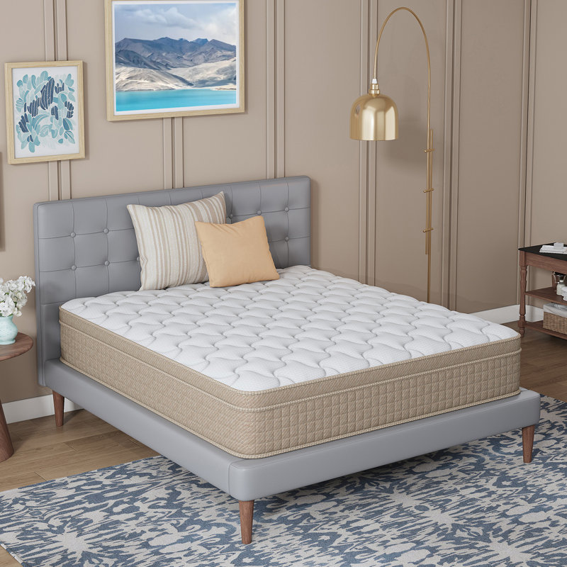 Matelas hybride en mousse de refroidissement de qualité moyenne, Lit double, 12"