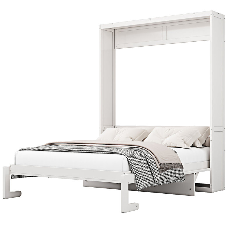 Murphy Bed Folding Wall Bed, Queen