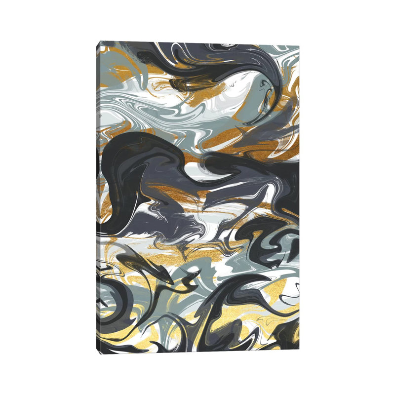 Marbled II by Joy Ting - Wrapped Canvas Gallery-Wrapped Canvas Giclée, 45.72 cm H x 30.48cm W