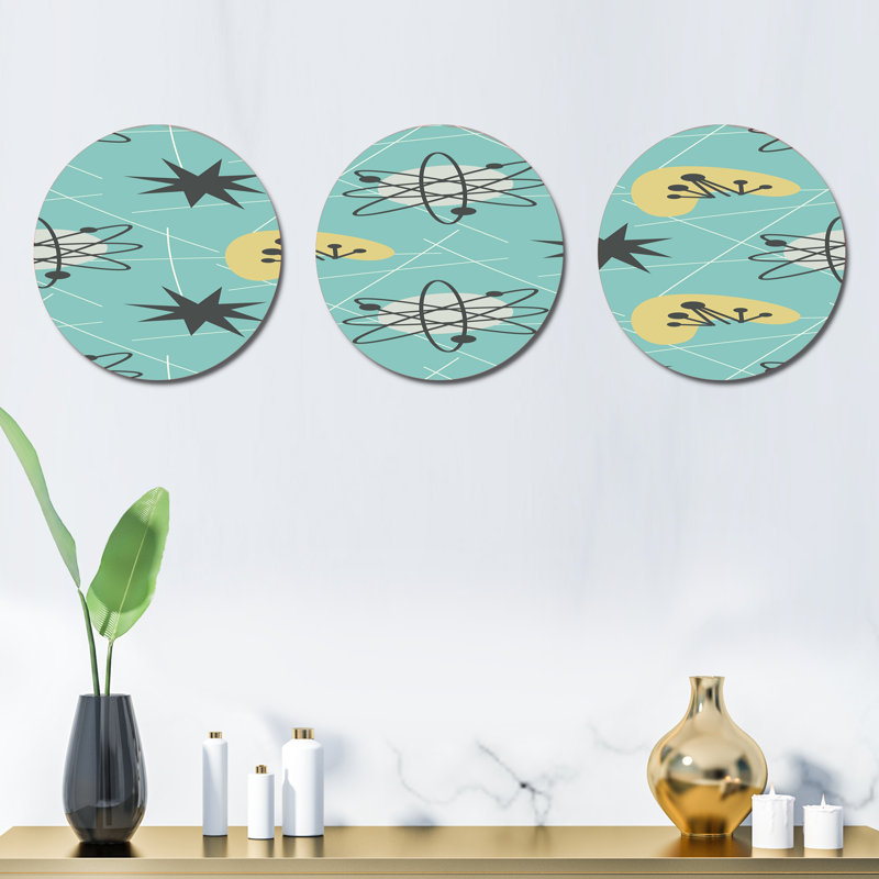 Ensemble de 3 décorations murales