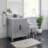 Casandra 29.88 " W Freestanding Standard Single Vanity Bathroom Vanity With Marble Top-2212401