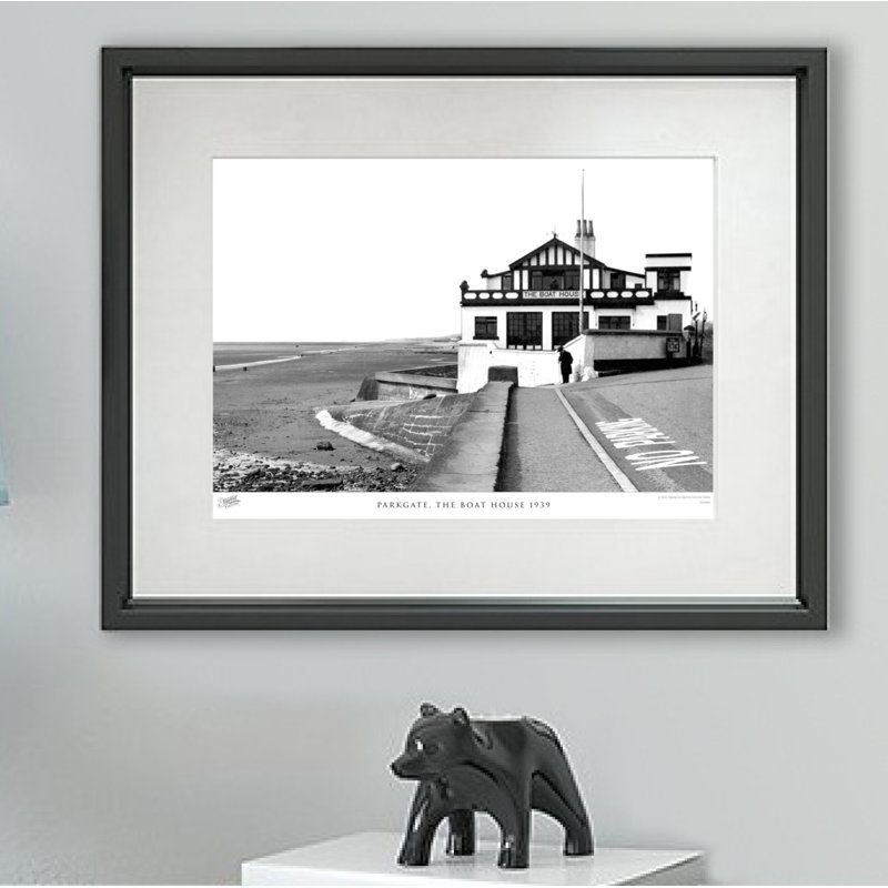 Parkgate, The Boat House 1939 - Single Picture Frame Print, 40cm H x 50cm W x 2.3cm D