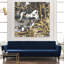 «Arab Abstract V» par Jennifer Goldberger, reproduction d'art sur toile-27164448