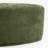 Caras Upholstered Hunter Green Triangular Compression Ottoman No Assembly Required-604327890
