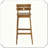 Set Of 2 Bar Stool Sturdy Durable Stylish Practical Versatile Functional Compact