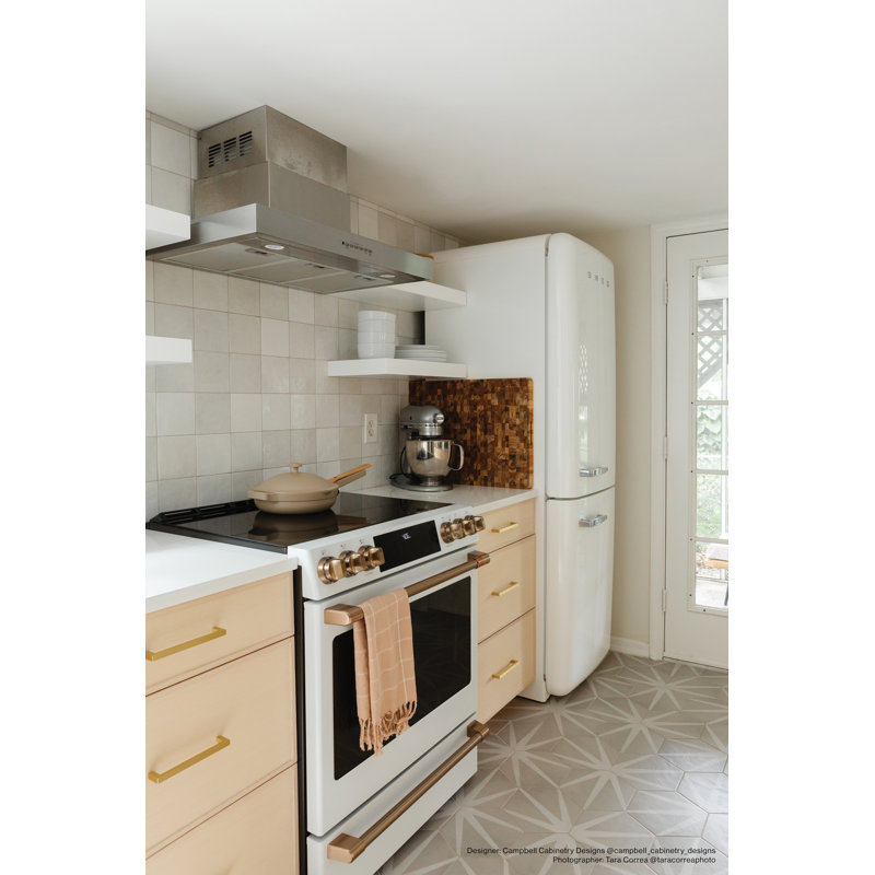 Cloe 5" x 5" Ceramic Tile, White
