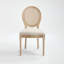 Ensemble de 2 chaises rembourrées French Country