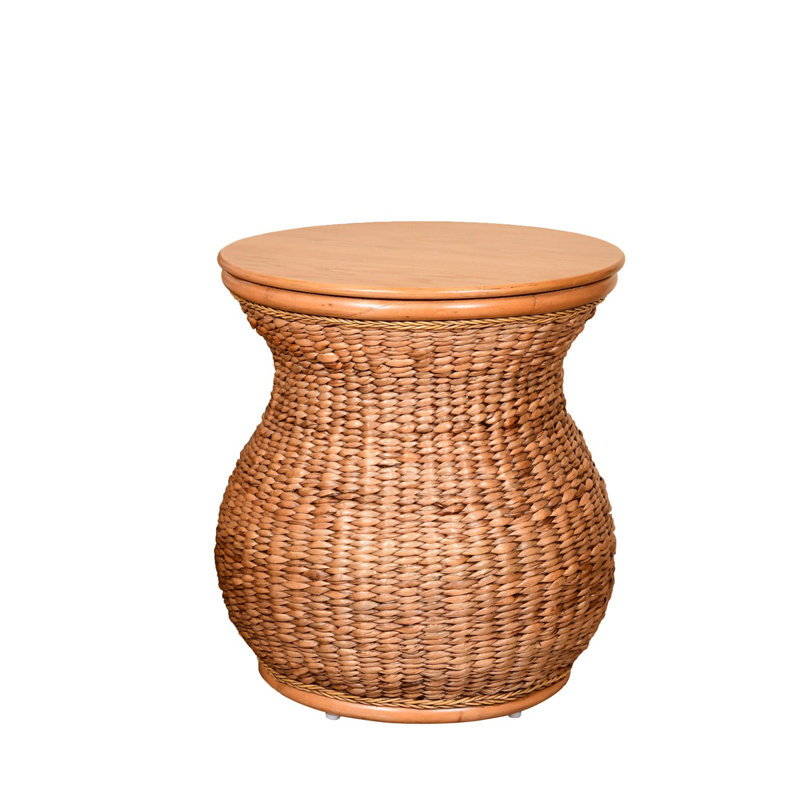 Syston Accent Table In Antique Honey Finish, Honey