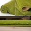 Myshaggy Collection Rugs Solid Design in Green-1065805691