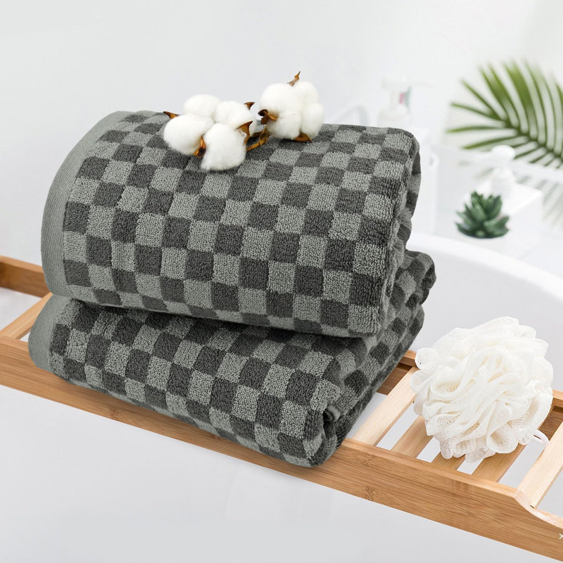 Ensemble de 2 valises pour chambre d'amis, Gris