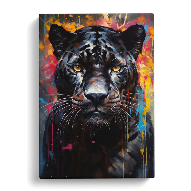 Panther Modern - Wrapped Canvas, 76cm H x 50cm W x 3cm D
