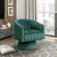 Fauteuil d'appoint moderne en velours-247512917