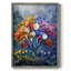 Reproduction encadrée FLORAL Series DCCDXII - bois massif-209043940