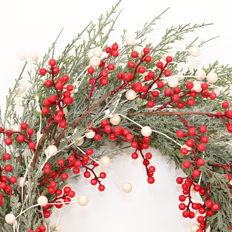 Couronne de sapin de Noël 24 po