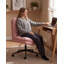 Latitude Run Teddy and Boucle Office Chair-1027957451