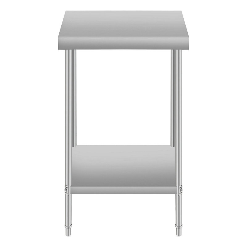 Commercial Work Table, 32" H x 24" W x 18" D