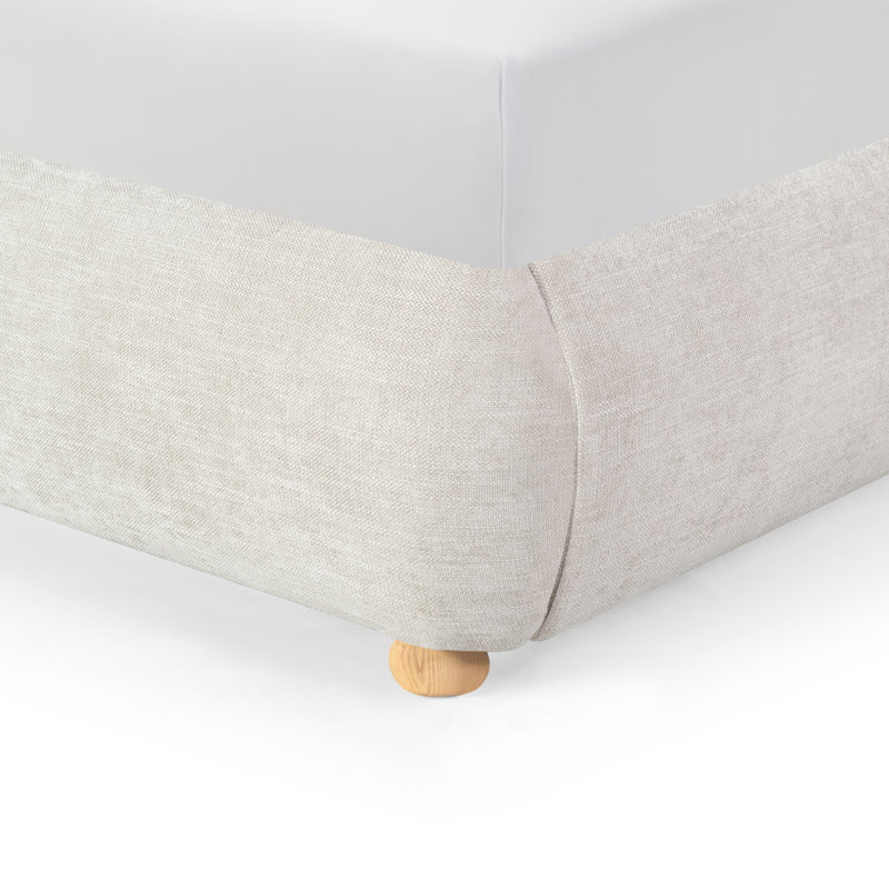 Beccarose Bed, Queen, Natural/Beige
