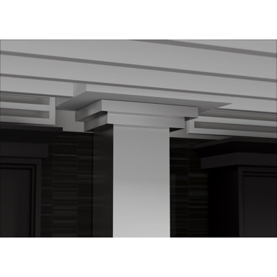 36" Professional 700 CFM Ducted Wall Mount Range Hood in Stainless Steel