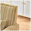 Fauteuil d'appoint rayé en lin et bois massif V 32,5 po x P 33,75 po x H 36,2 po Vee-129593341
