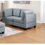 Ensemble de canapé modulaire avec repose-pieds