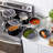 Henckels Paradigm Ceramic 10-Pc Stainless Steel Dual Performance Cookware Set